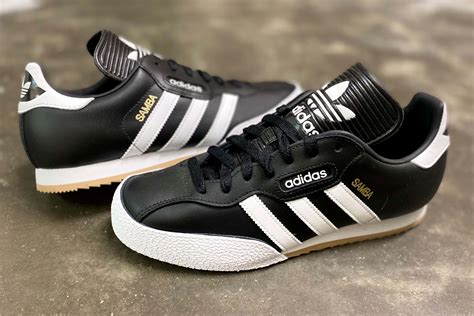 adidas samba super black leather|adidas samba leather shoes unisex.